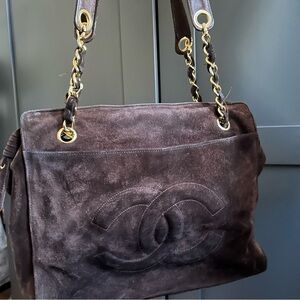 Chanel Suede Tote